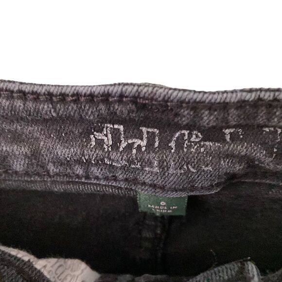 Wild Fable Skinny Distressed Jeans in Black Size 0 - Picture 5 of 5